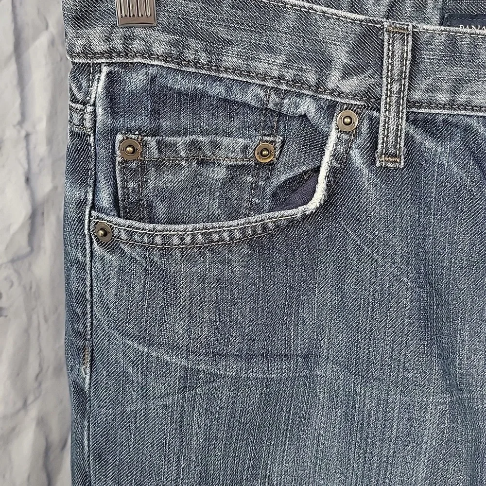 Banana Republic Blue Straight Jeans Timeless‎ Style